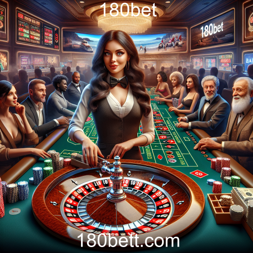 Explorando o Cassino Ao Vivo no 180bet